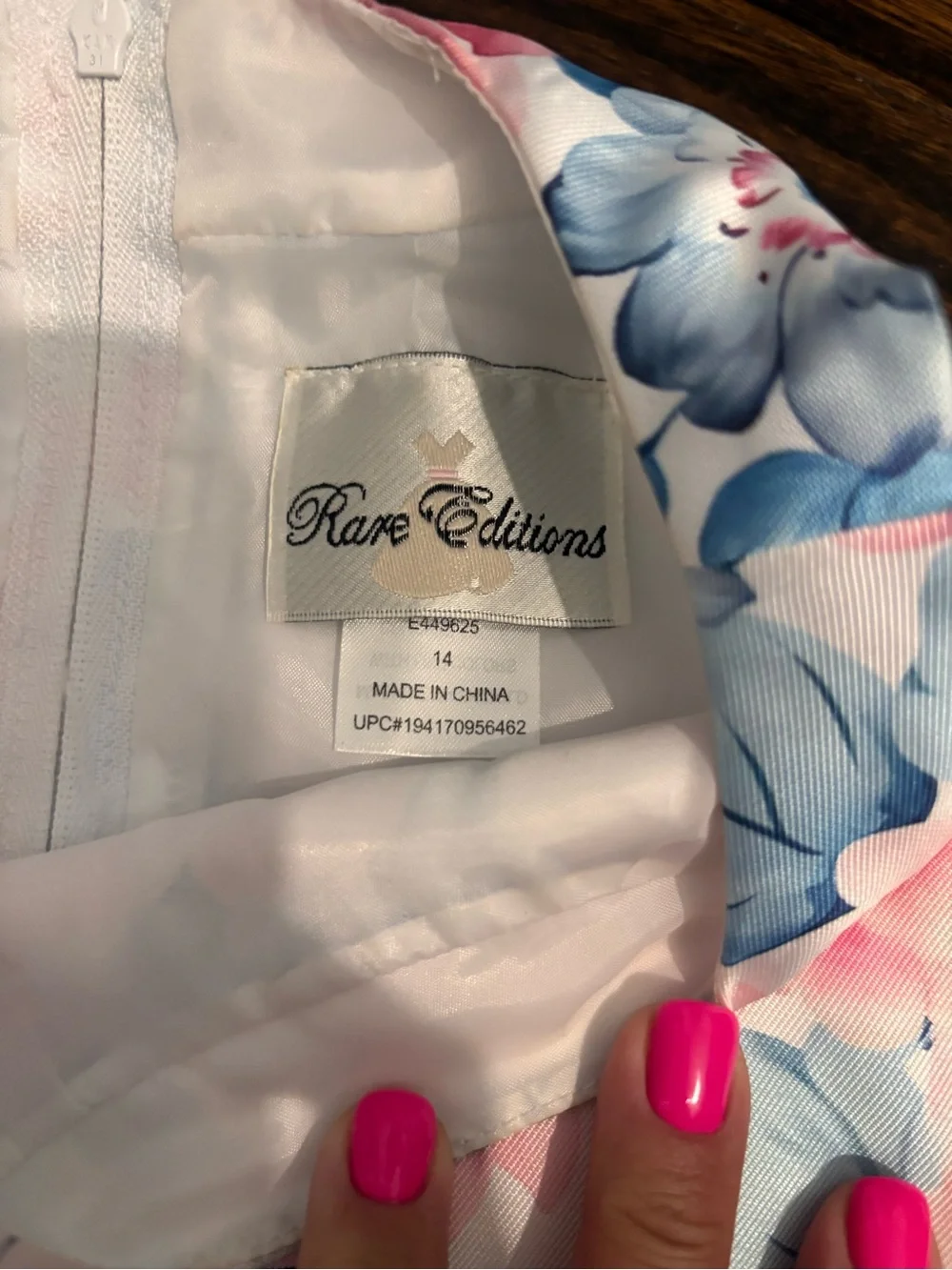 Girls floral dress